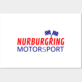 Nurburgring motorsport graphic design Posters and Art